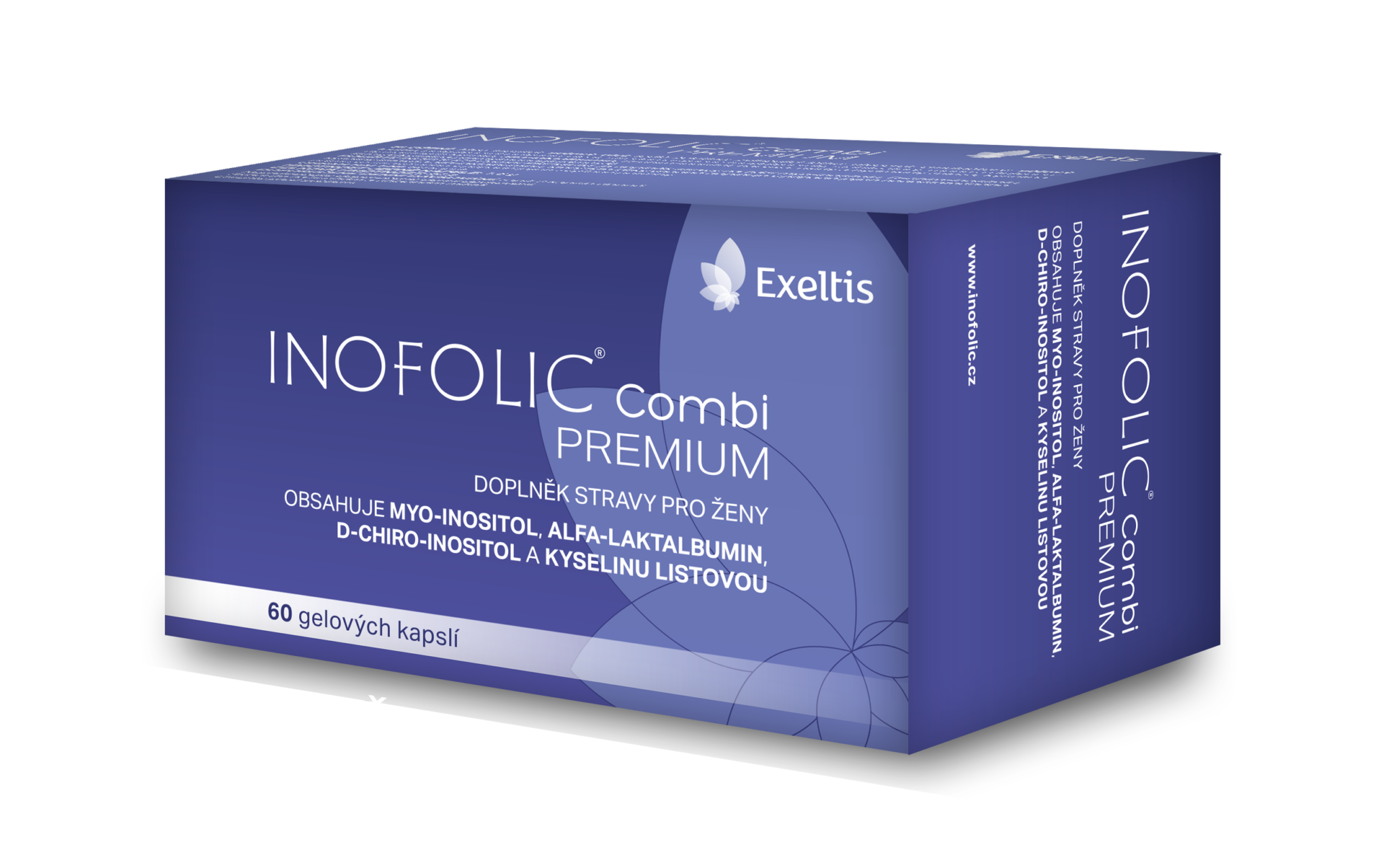 INOFOLIC COMBI PREMIUM Podpora početí pro ženy s vyšším BMI